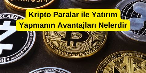 Kripto Para ile Tasarruf Yapmanın Avantajları